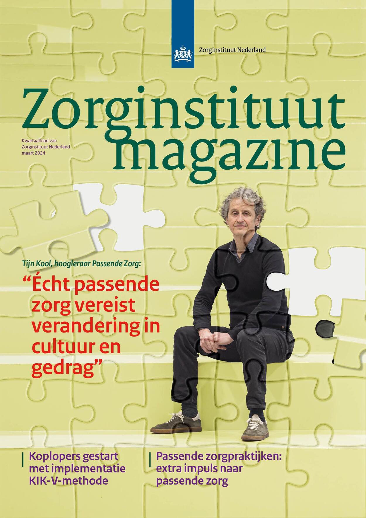 Zorginstituut Magazine Maart 2024 En Speciale Uitgave Over 75 Jaar ...