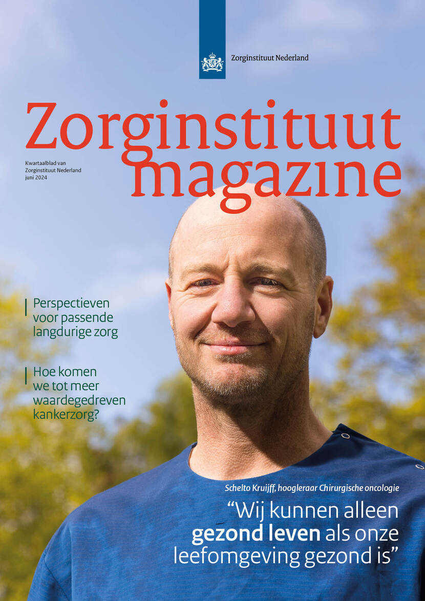 Cover Zorginstituut magazine juni 2024