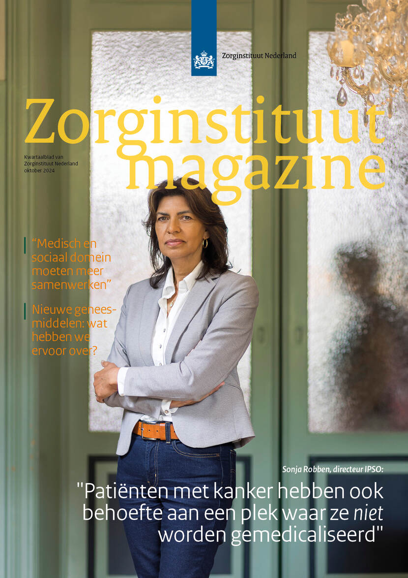 Cover Zorginstituut magazine oktober 2024